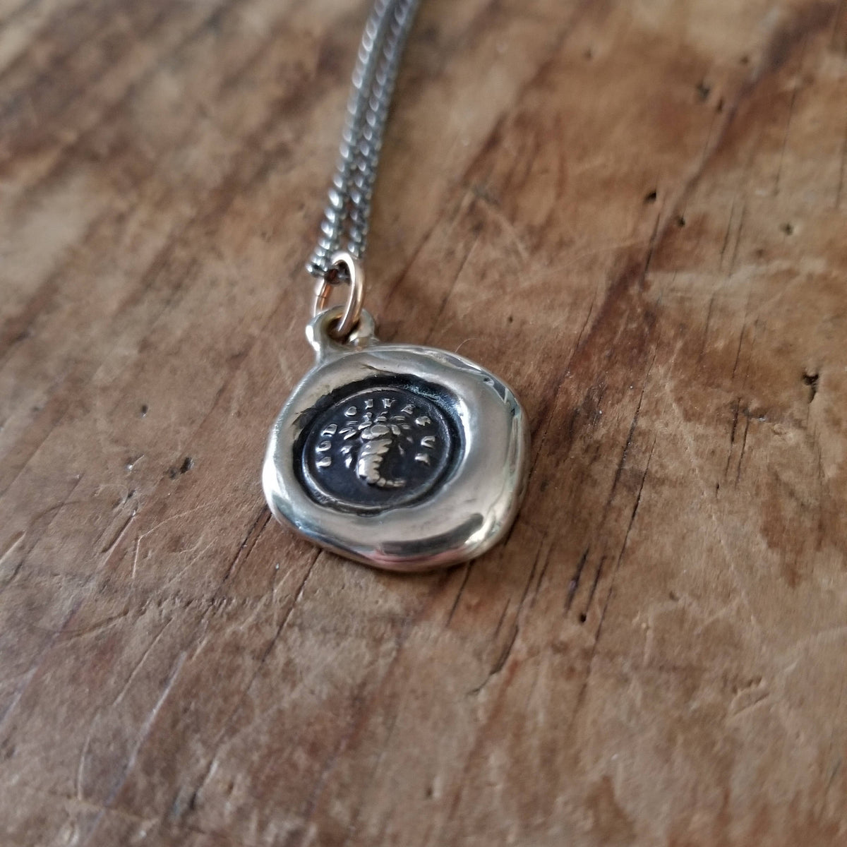 Bronze Abundance  Necklace - God gives us plenty