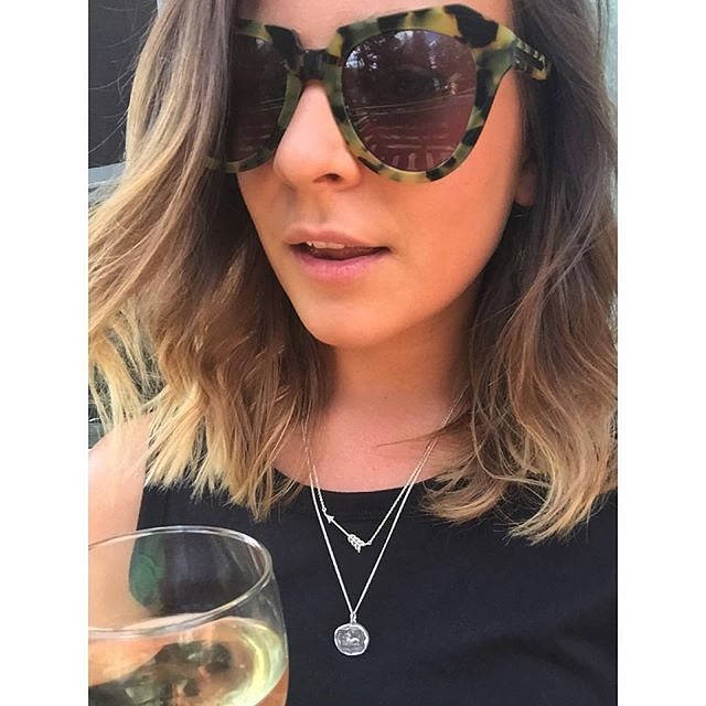 Seahorse pendant in bronze