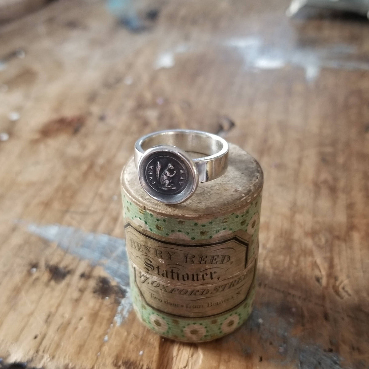 Squirrel Wax Seal Ring