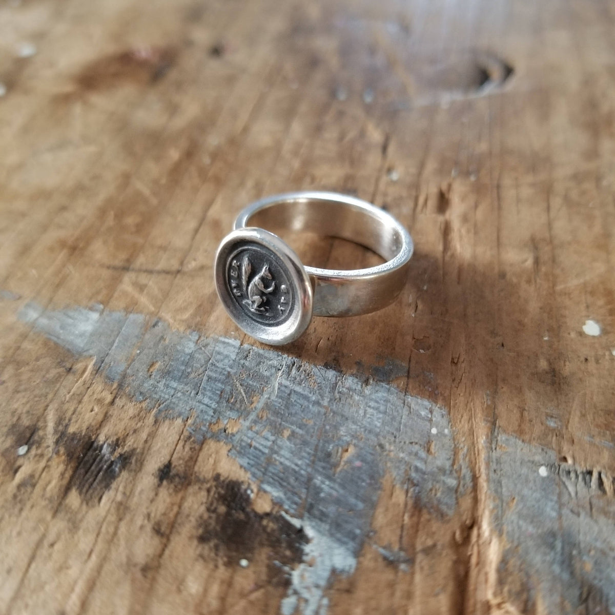 Squirrel Wax Seal Ring