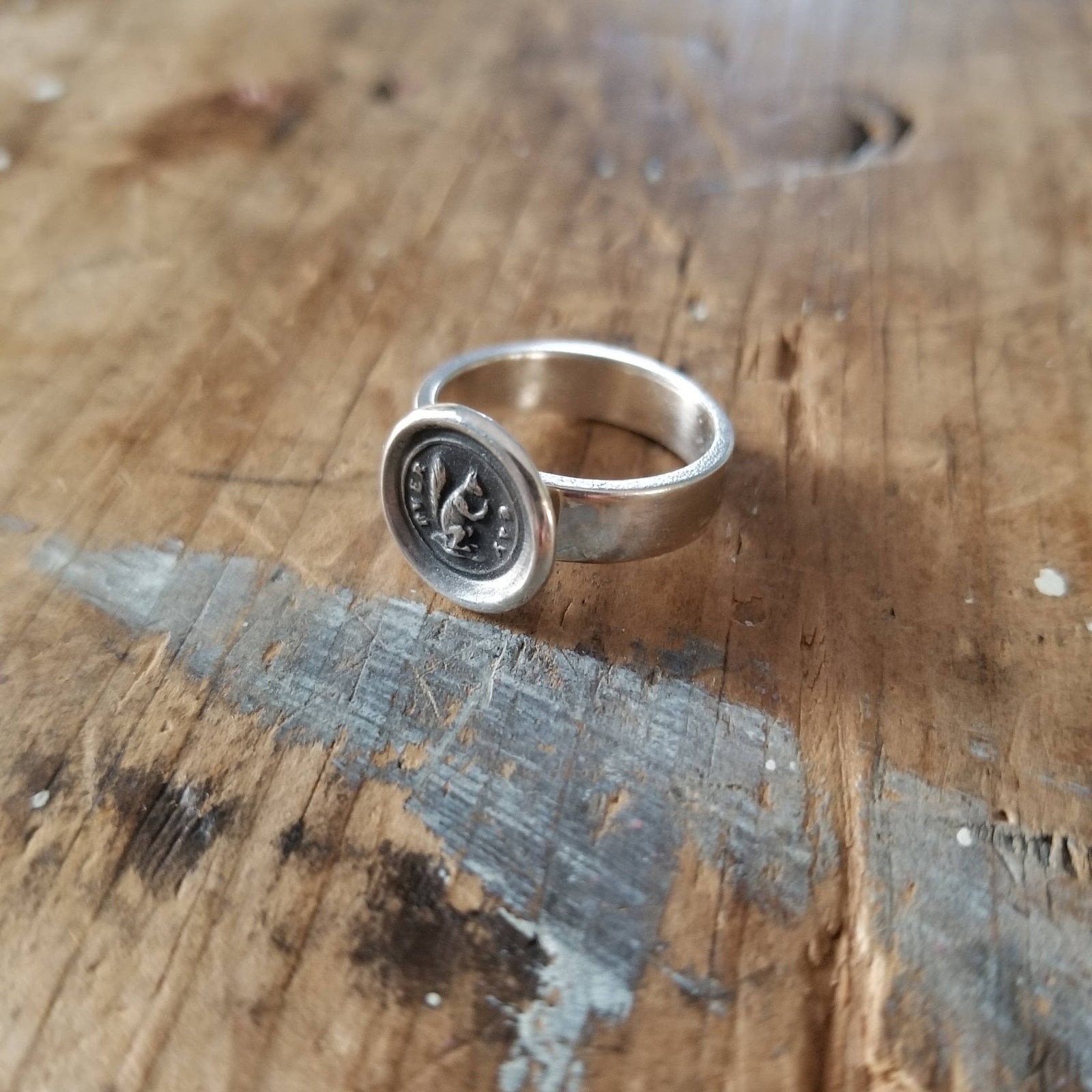 Squirrel Wax Seal Ring