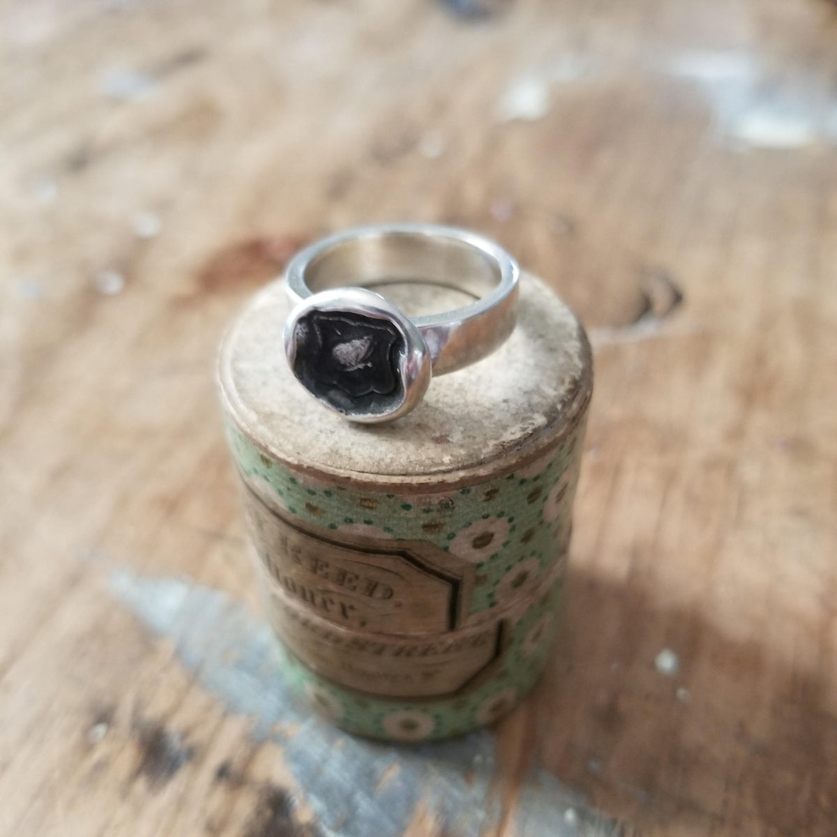 Psyche Butterfly Wax Seal Ring