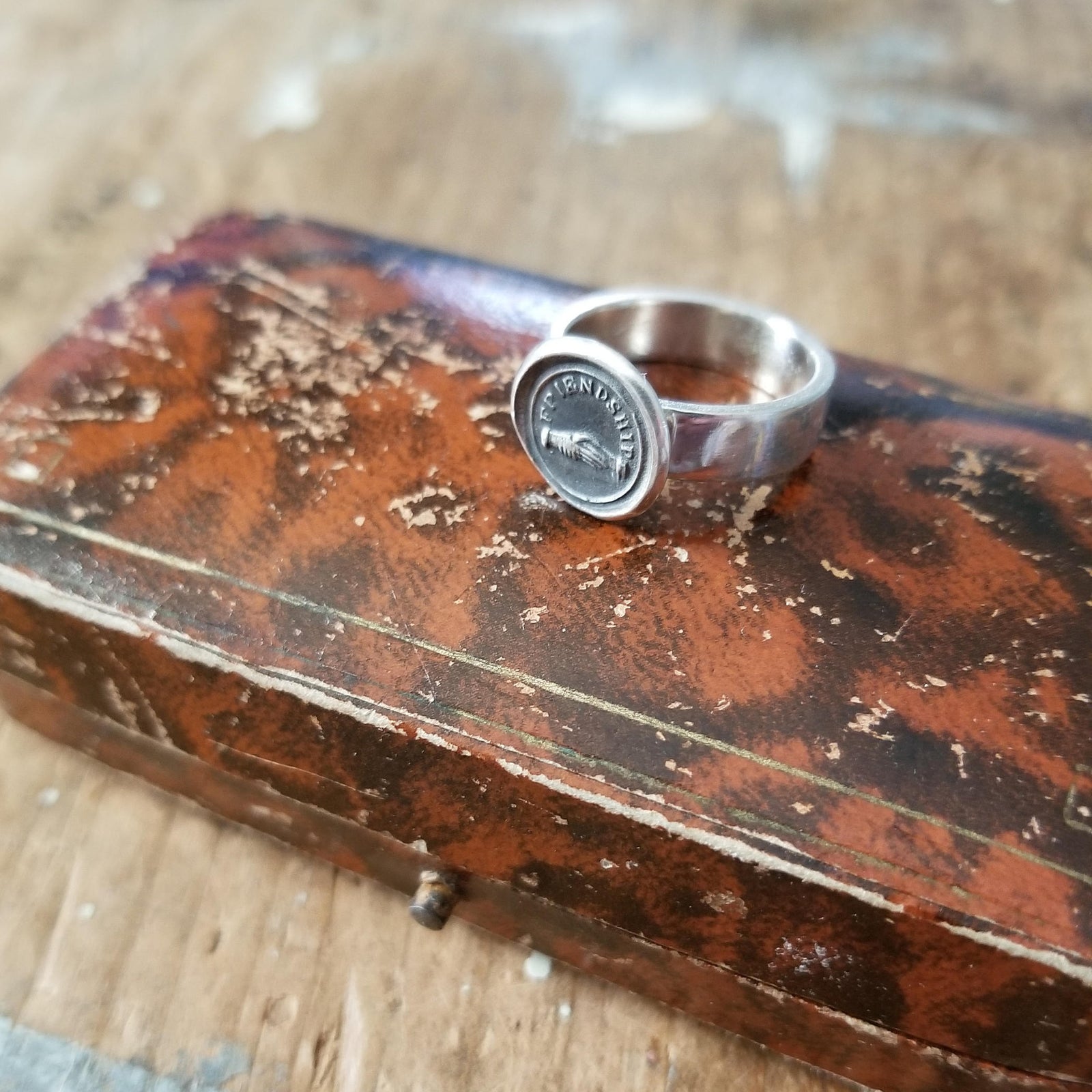 Friendship Wax Seal Ring