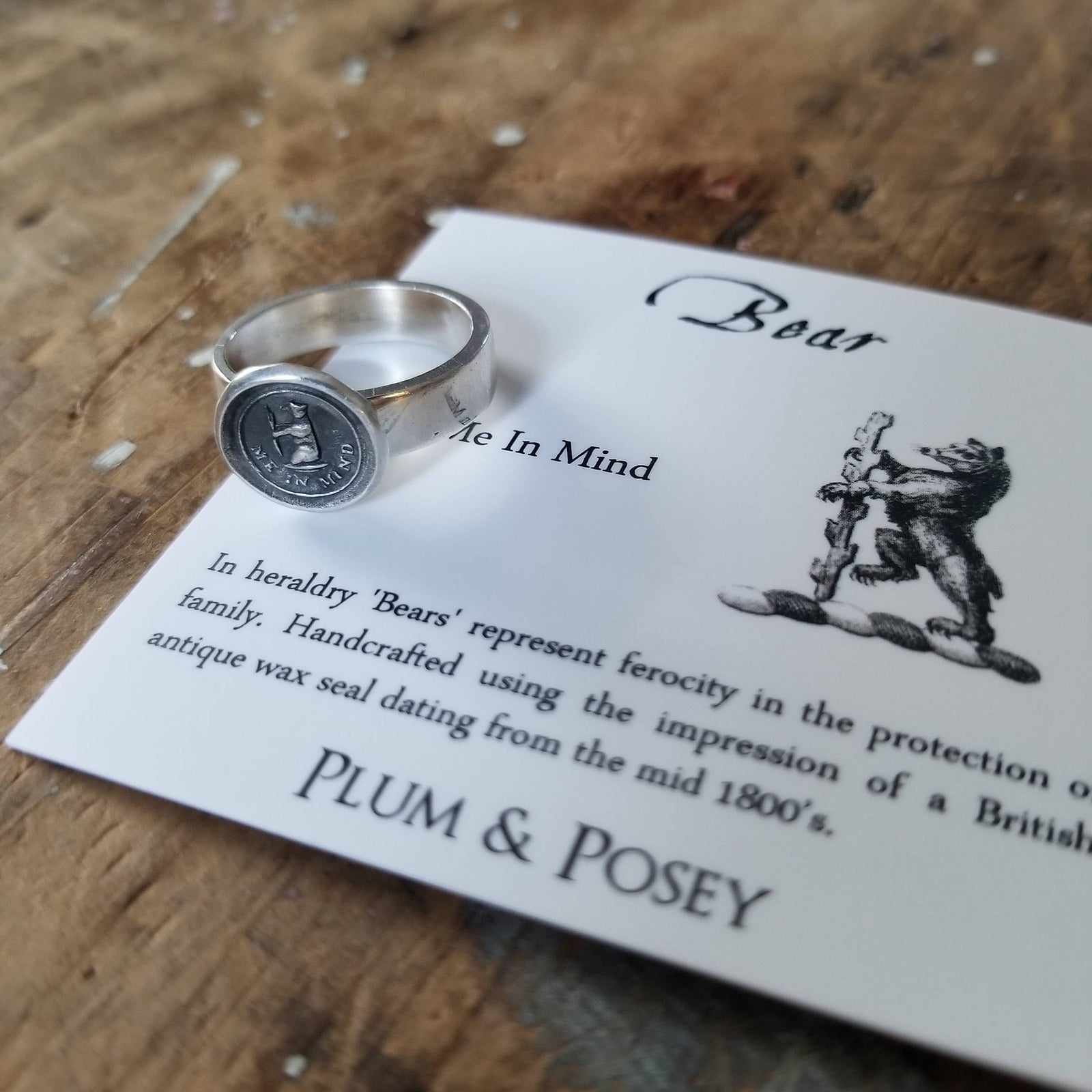 Bear Ring - Bear me in Mind