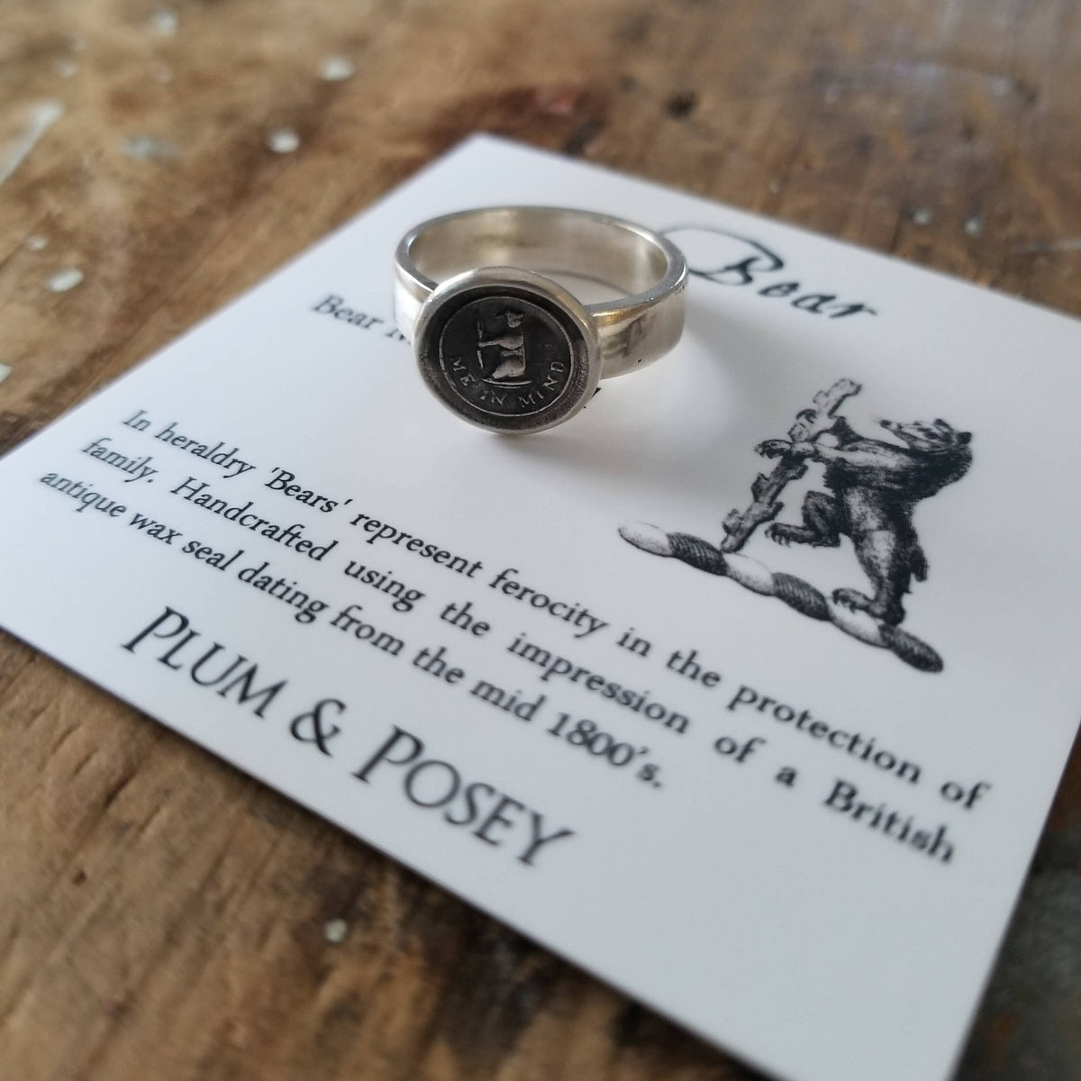 Bear Ring - Bear me in Mind