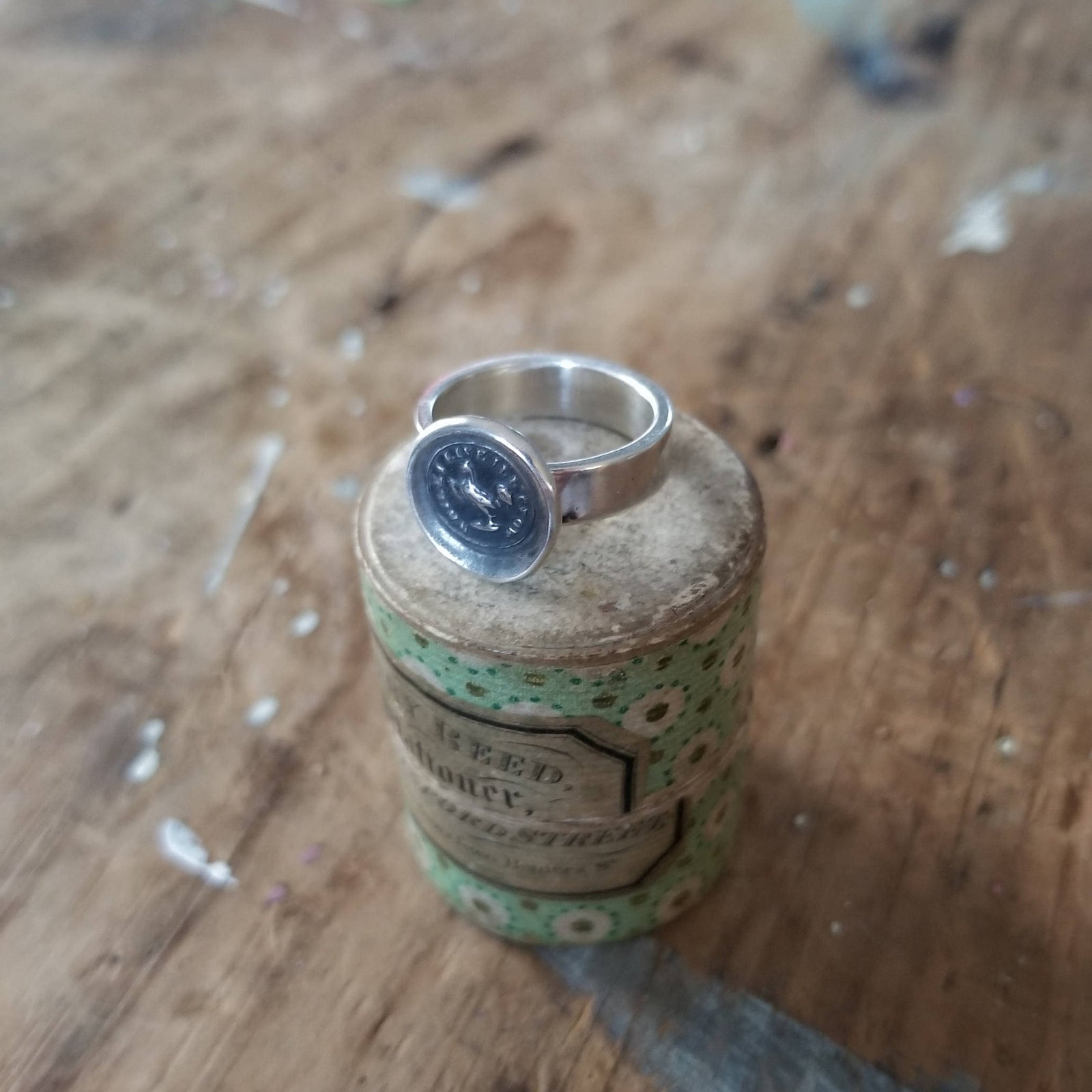 Rooster 'While I live, I'll Crow' l Ring
