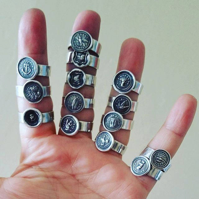 Always Wandering, Never Unfaithful&#39; Swallow Ring