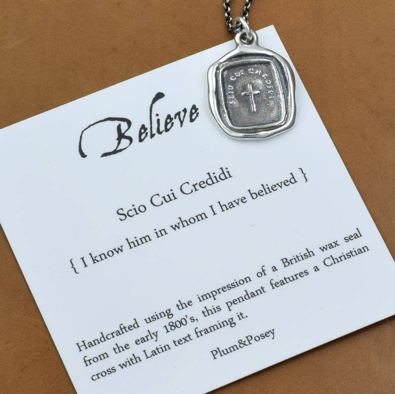 Christian Pendant - Christian in Bronze