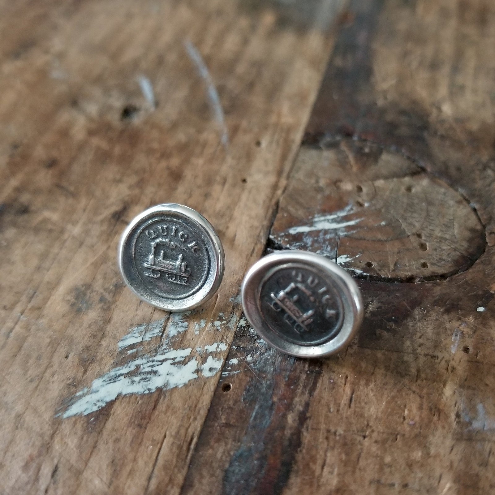 Steam Train Earrings