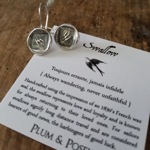 Swallow Earrings - Always Wandering, Never Unfaithful