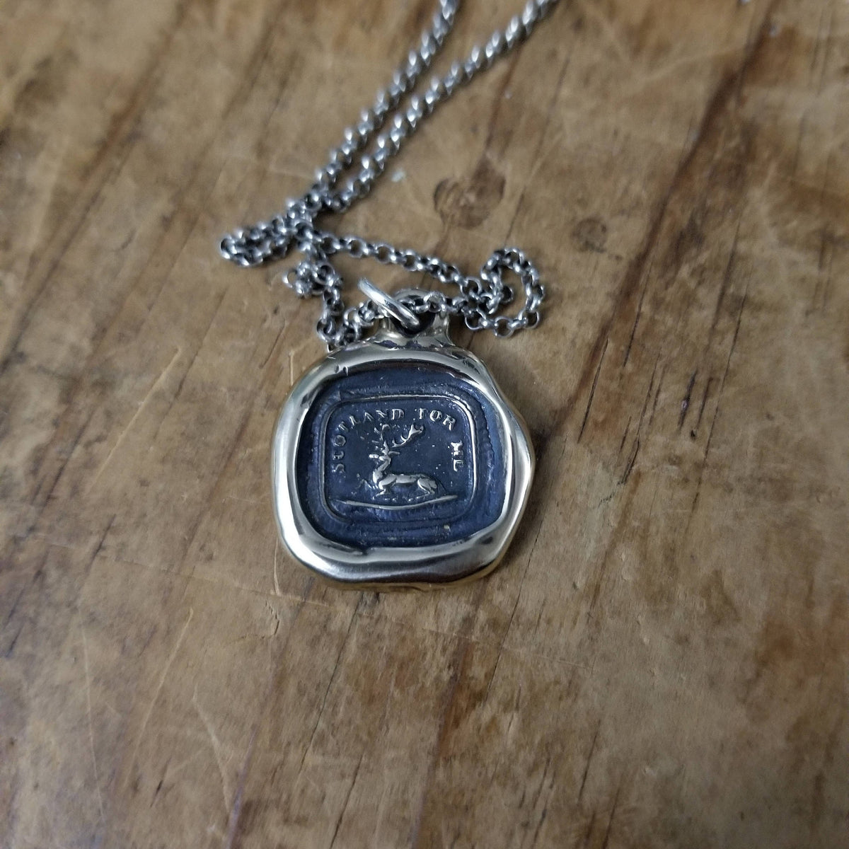 Scottish Stag - Scotland for me in bronze