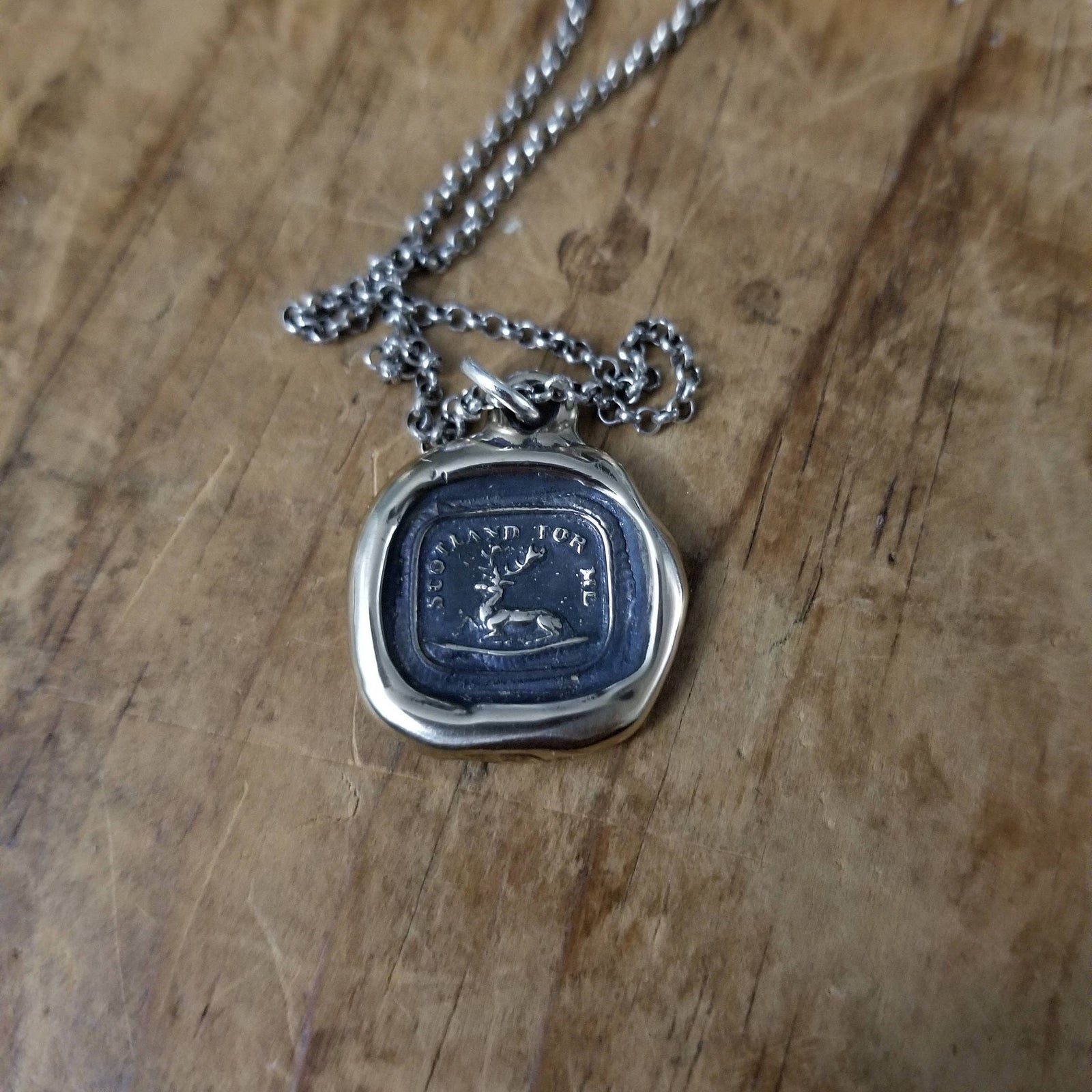 Scottish Stag - Scotland for me in bronze