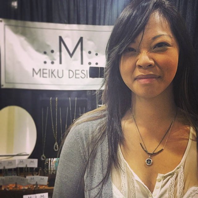 Dog and Sword Protection Necklace in bronze