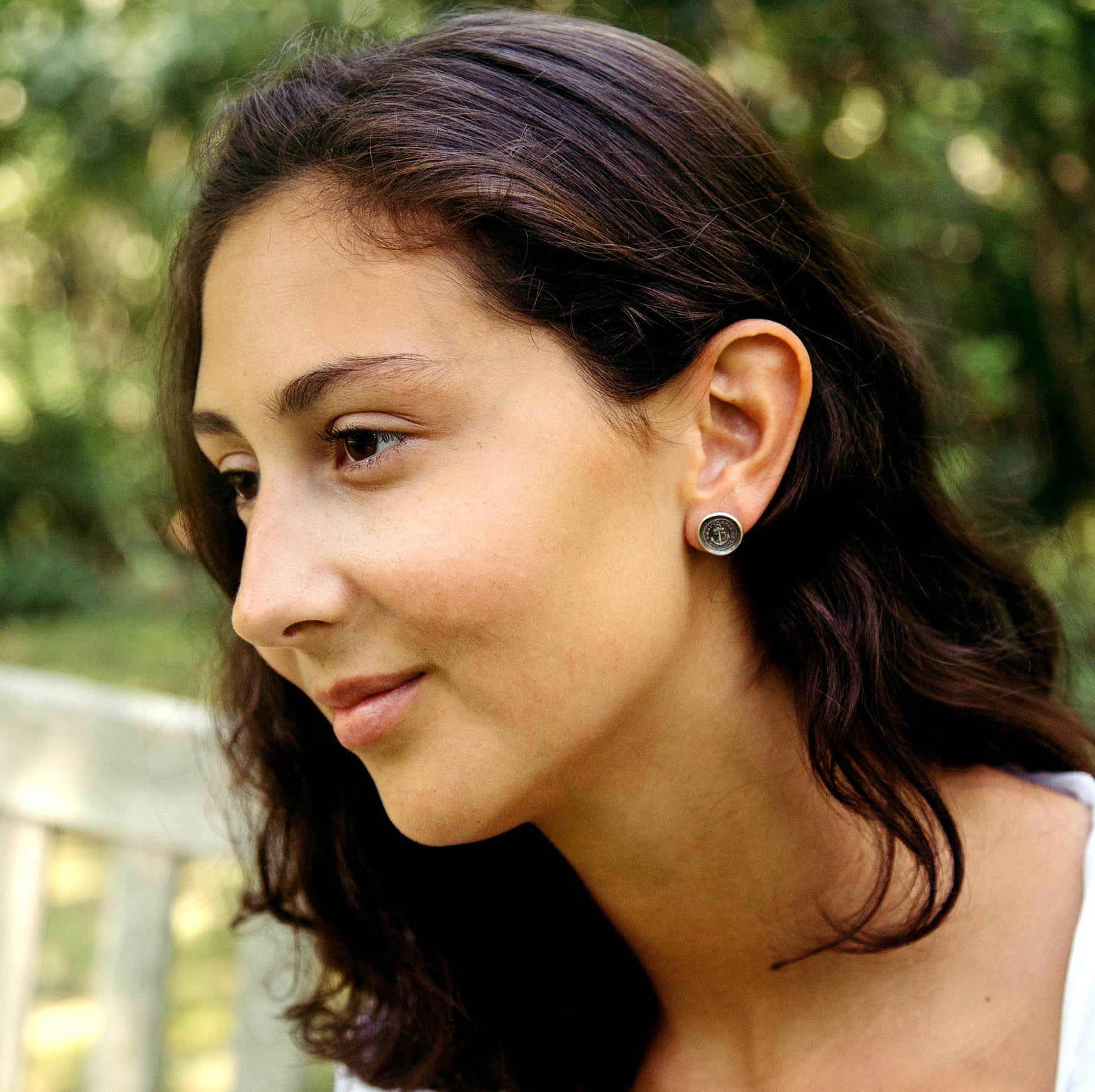 Fearless Eagle Wax Seal Earrings