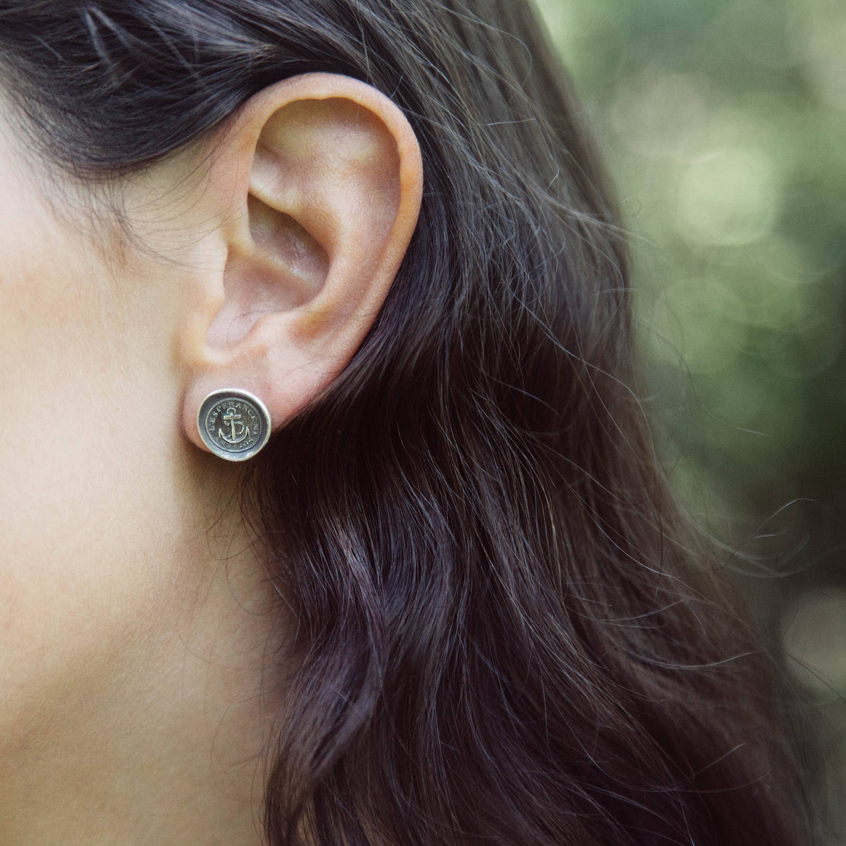 Abundance Wax Seal Earrings - Cornucopia - God Gives us Abundance