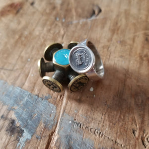 Quick! Wax Seal Ring, Train - Whimsy Ring