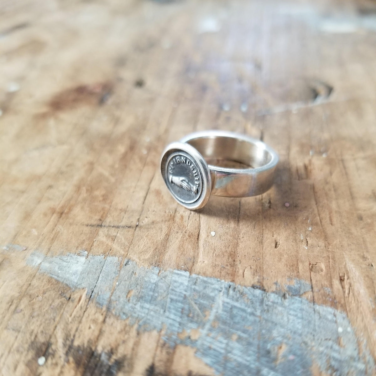 Friendship Wax Seal Ring