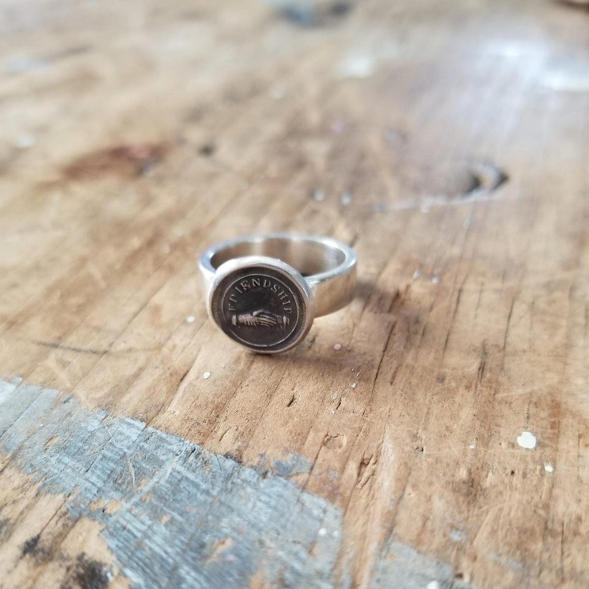 Friendship Wax Seal Ring