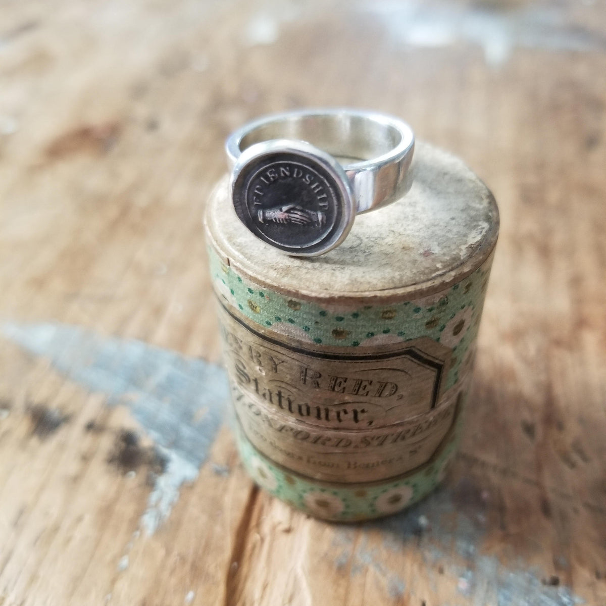 Friendship Wax Seal Ring