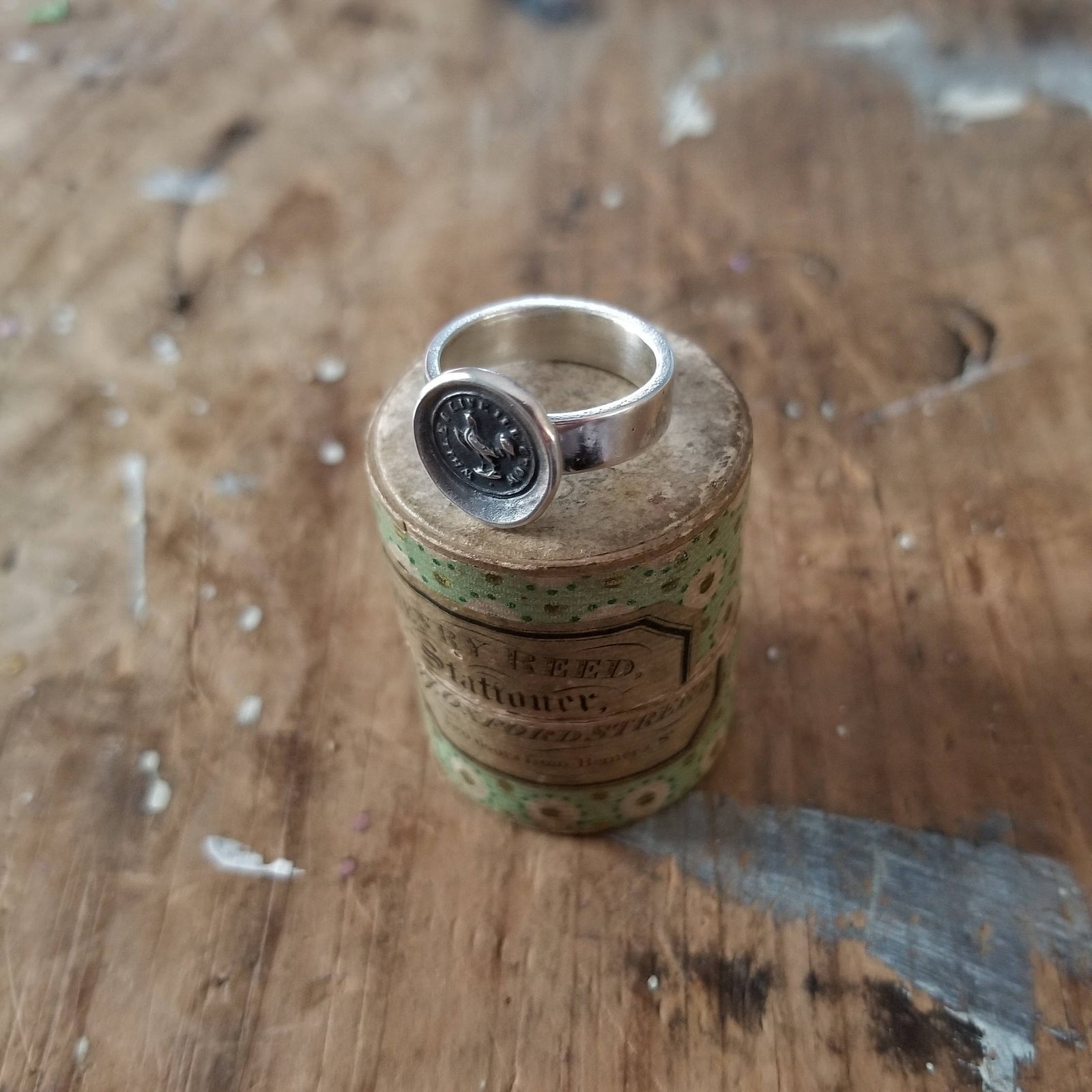 Rooster 'While I live, I'll Crow' l Ring