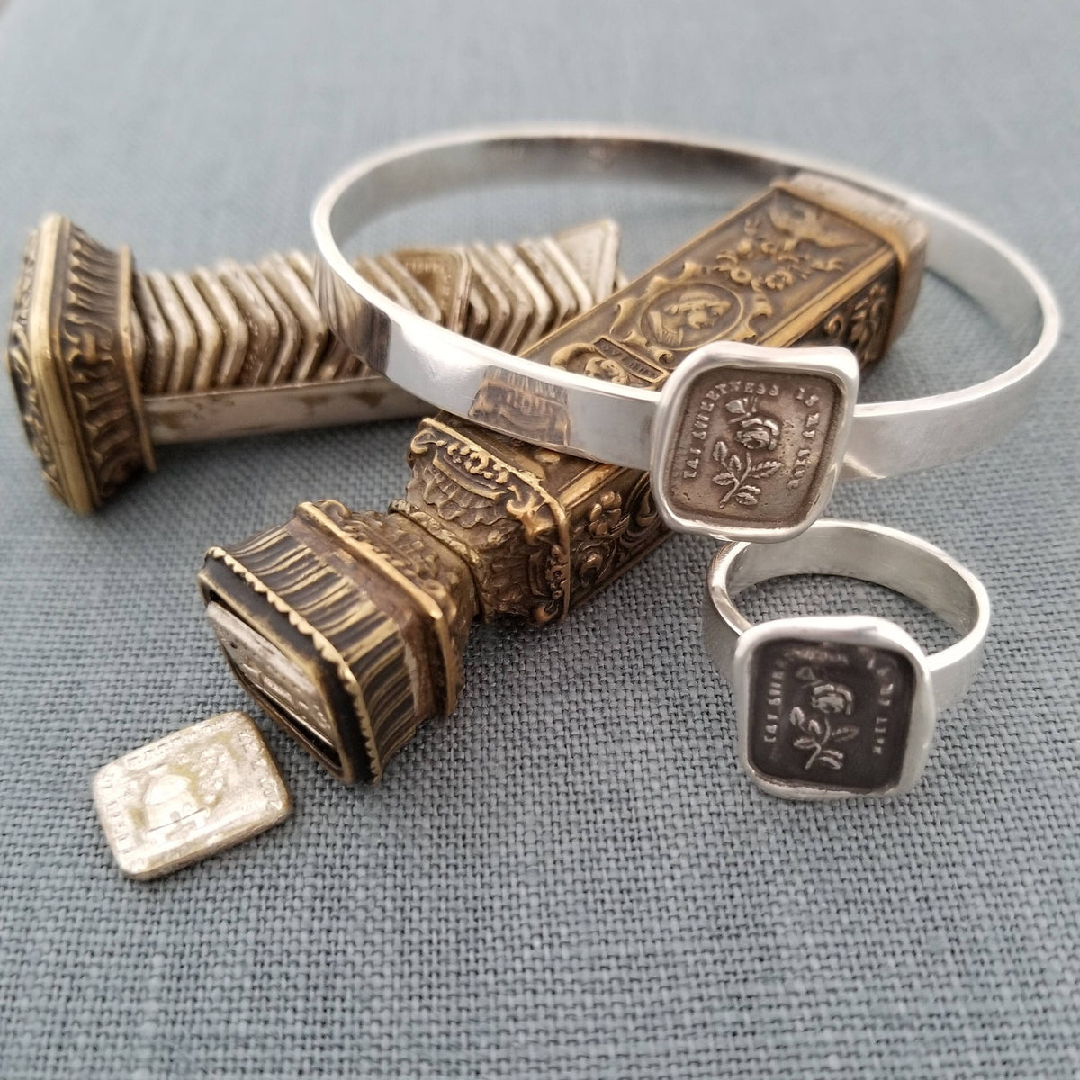 Rose and Butterfly Bracelet - Thy Sweetness is my life