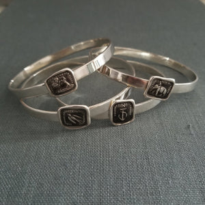 Hope Sustains Me Anchor Wax Seal Bangle