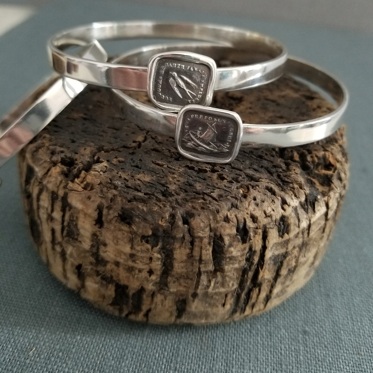 Guiding Star Wax Seal Bangle - If I lose you I am lost