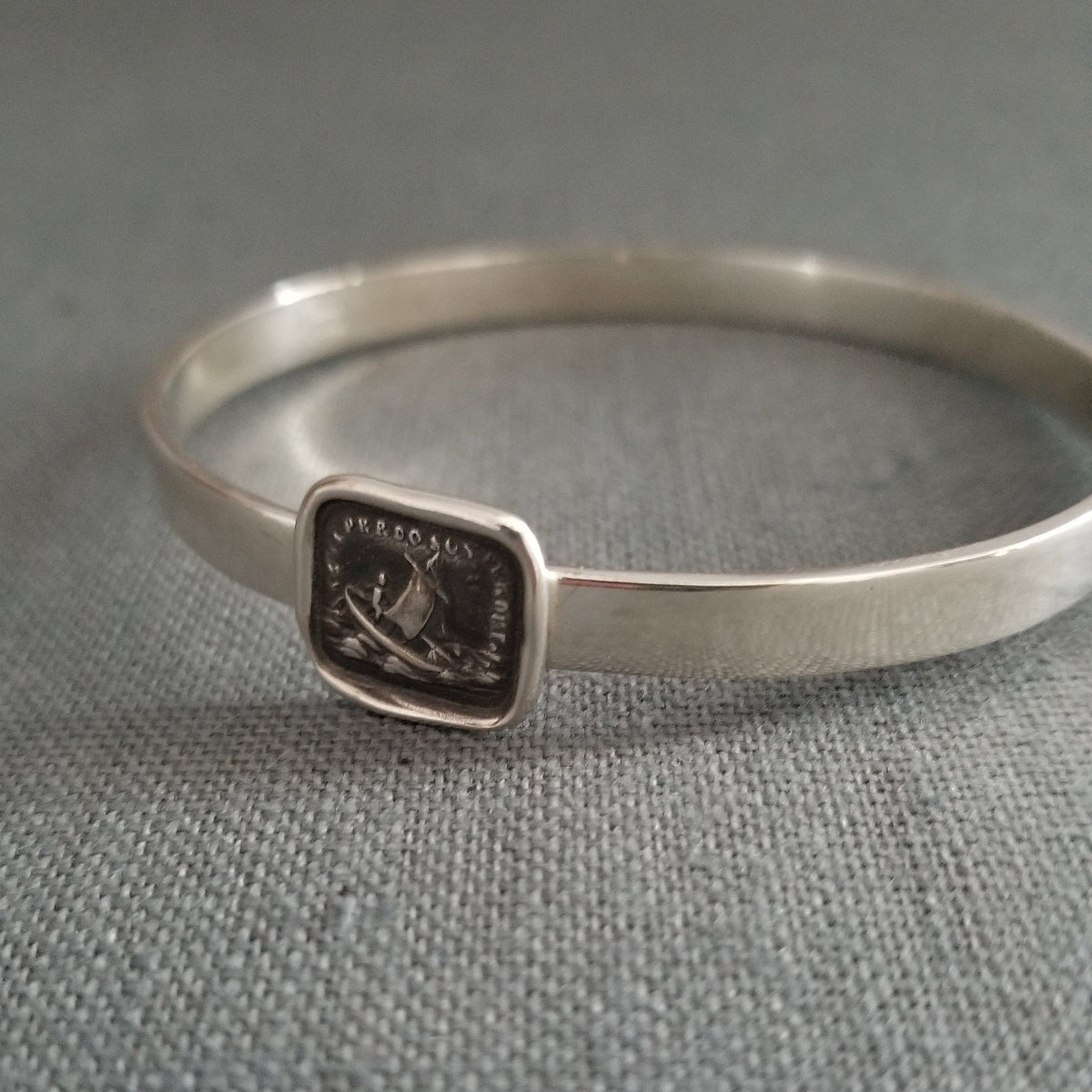 Guiding Star Wax Seal Bangle - If I lose you I am lost