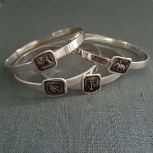 Guiding Star Wax Seal Bangle - If I lose you I am lost