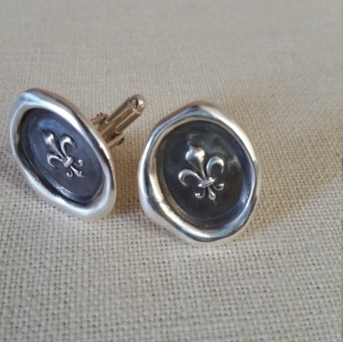 Fleur-de-lis Cufflinks