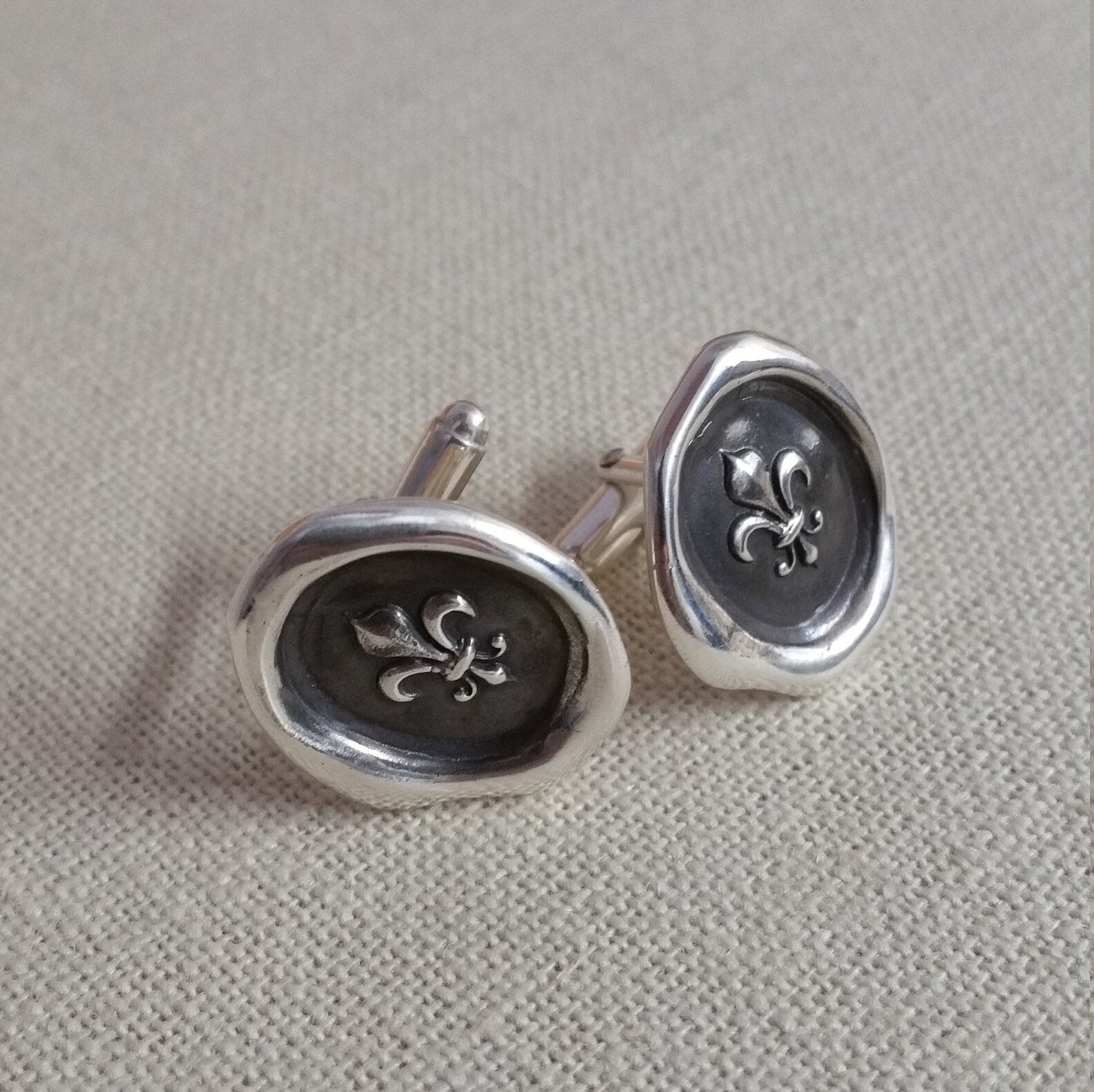 Fleur-de-lis Cufflinks