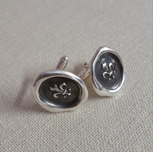 Fleur-de-lis Cufflinks