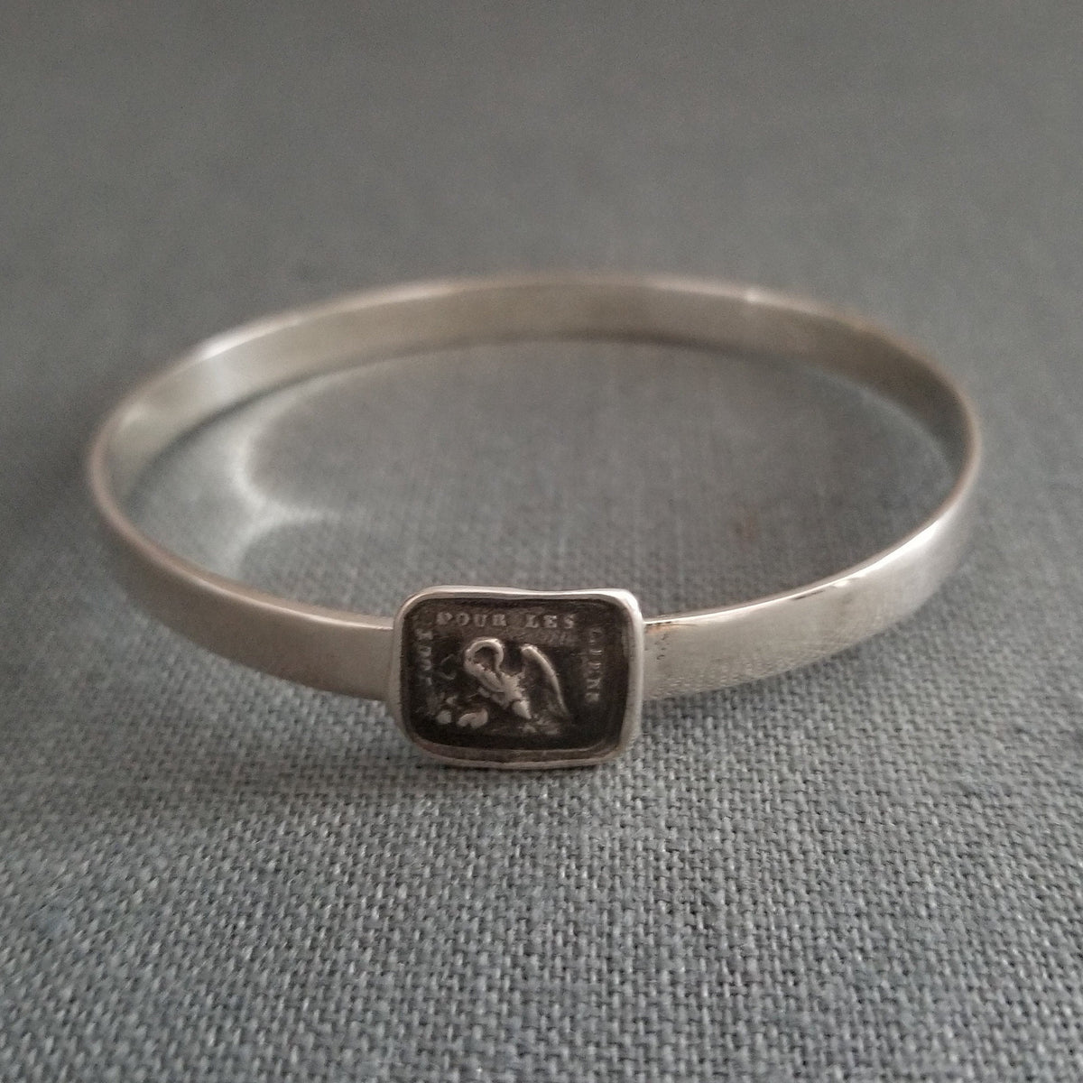 Motherhood Wax Seal Bangle