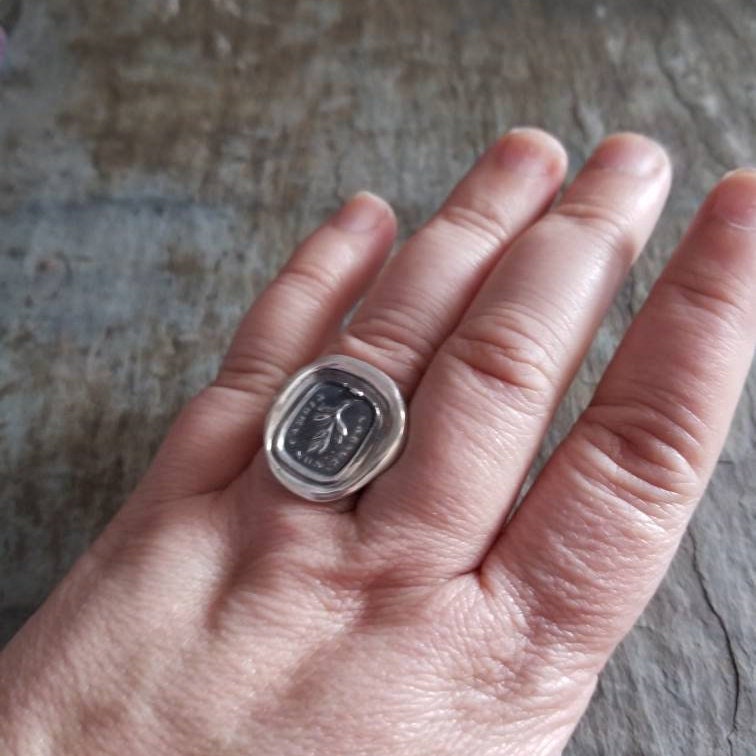 Grow Wax Seal Ring - Grow don't change