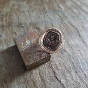 Grow Wax Seal Ring - Grow don't change