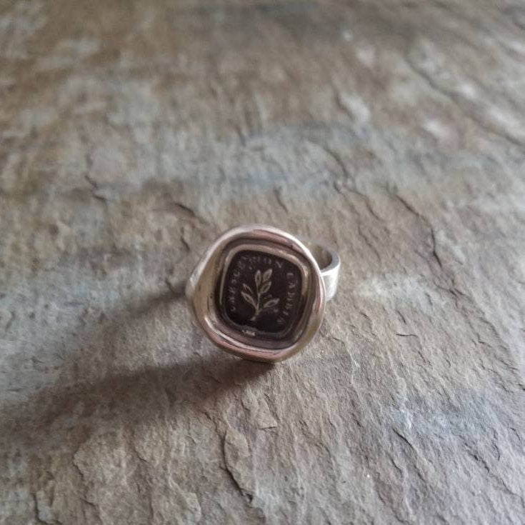 Grow Wax Seal Ring - Grow don't change
