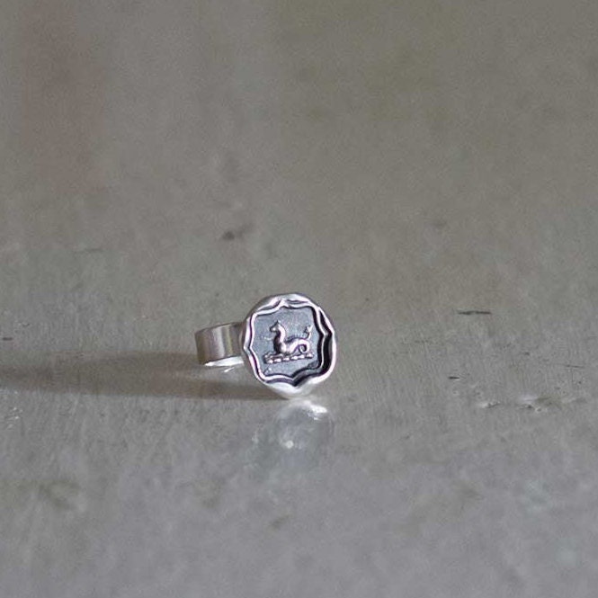 Seahorse Wax Seal Ring