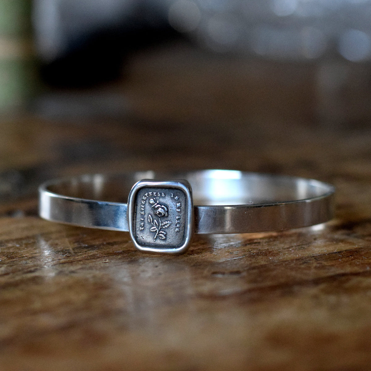 Rose and Butterfly Bracelet - Thy Sweetness is my life