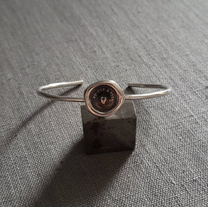 My heart is yours cuff  bracelet