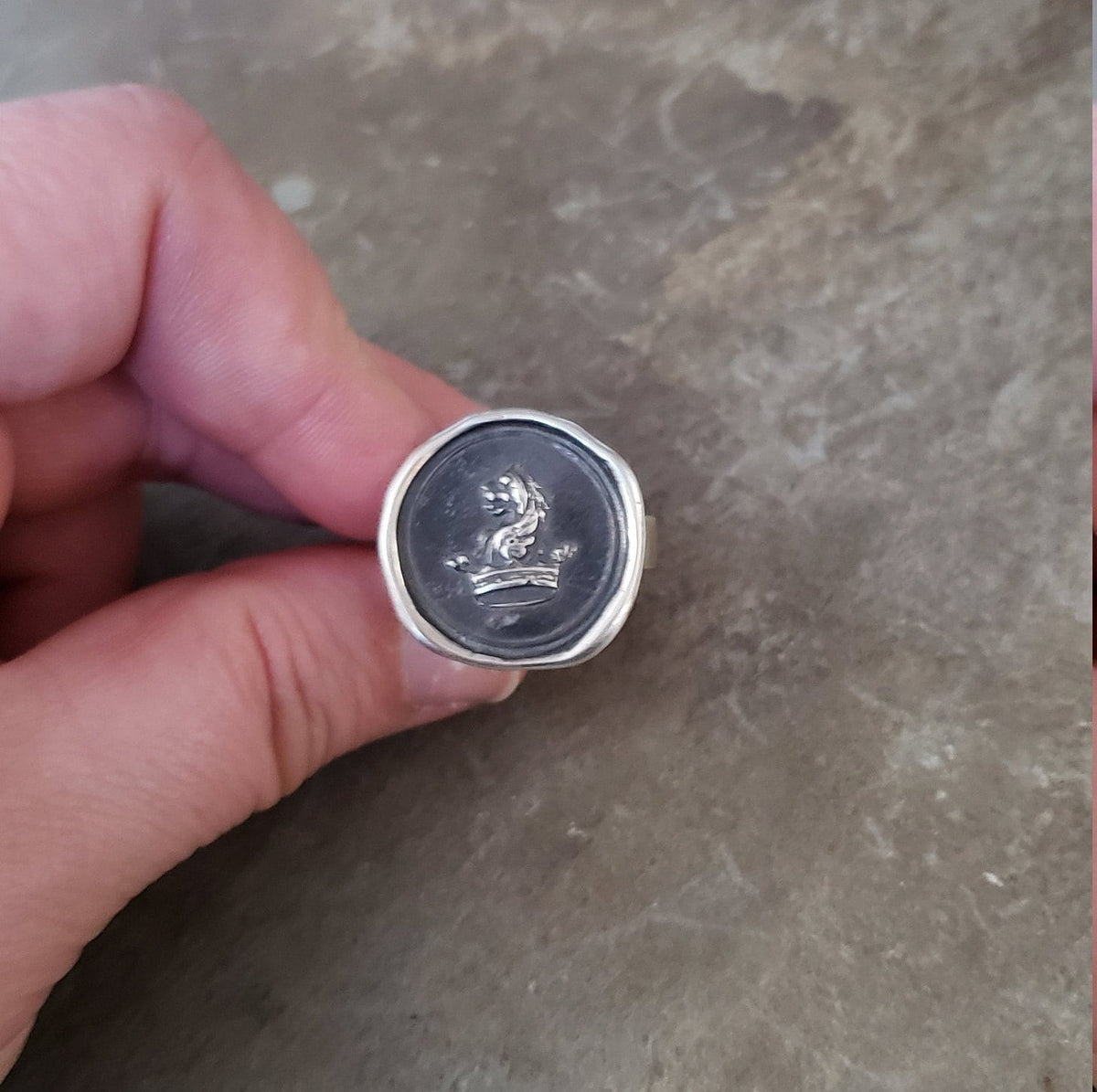 Courage to Dream Wax seal ring