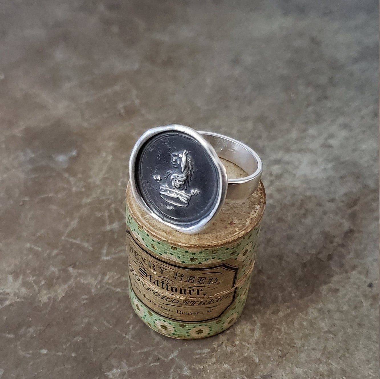 Courage to Dream Wax seal ring