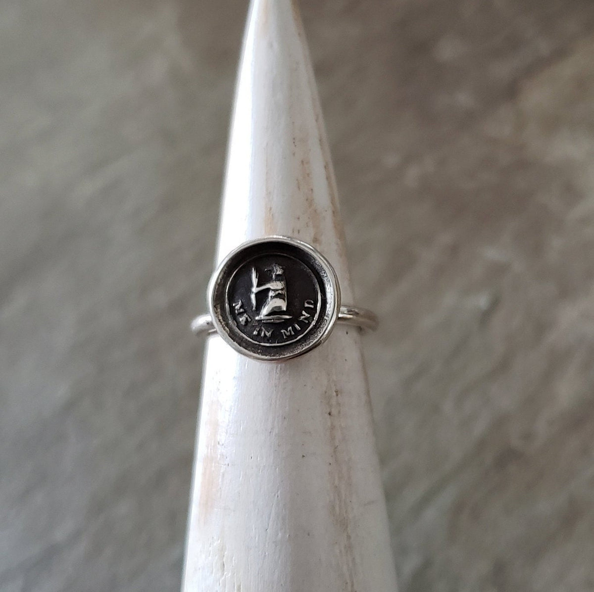 Bear - Bear me in mind - Skinny Whimsy Ring