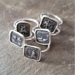 Grow, don't change - Skinny Stacking Ring