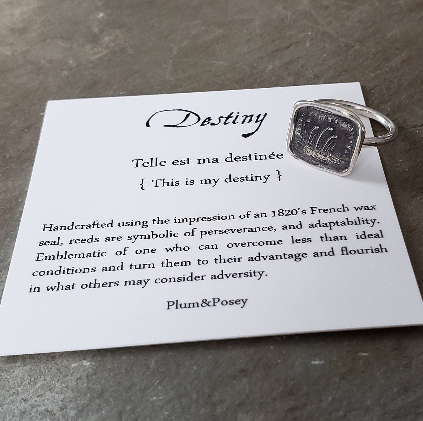 Destiny - Skinny Stacking Ring