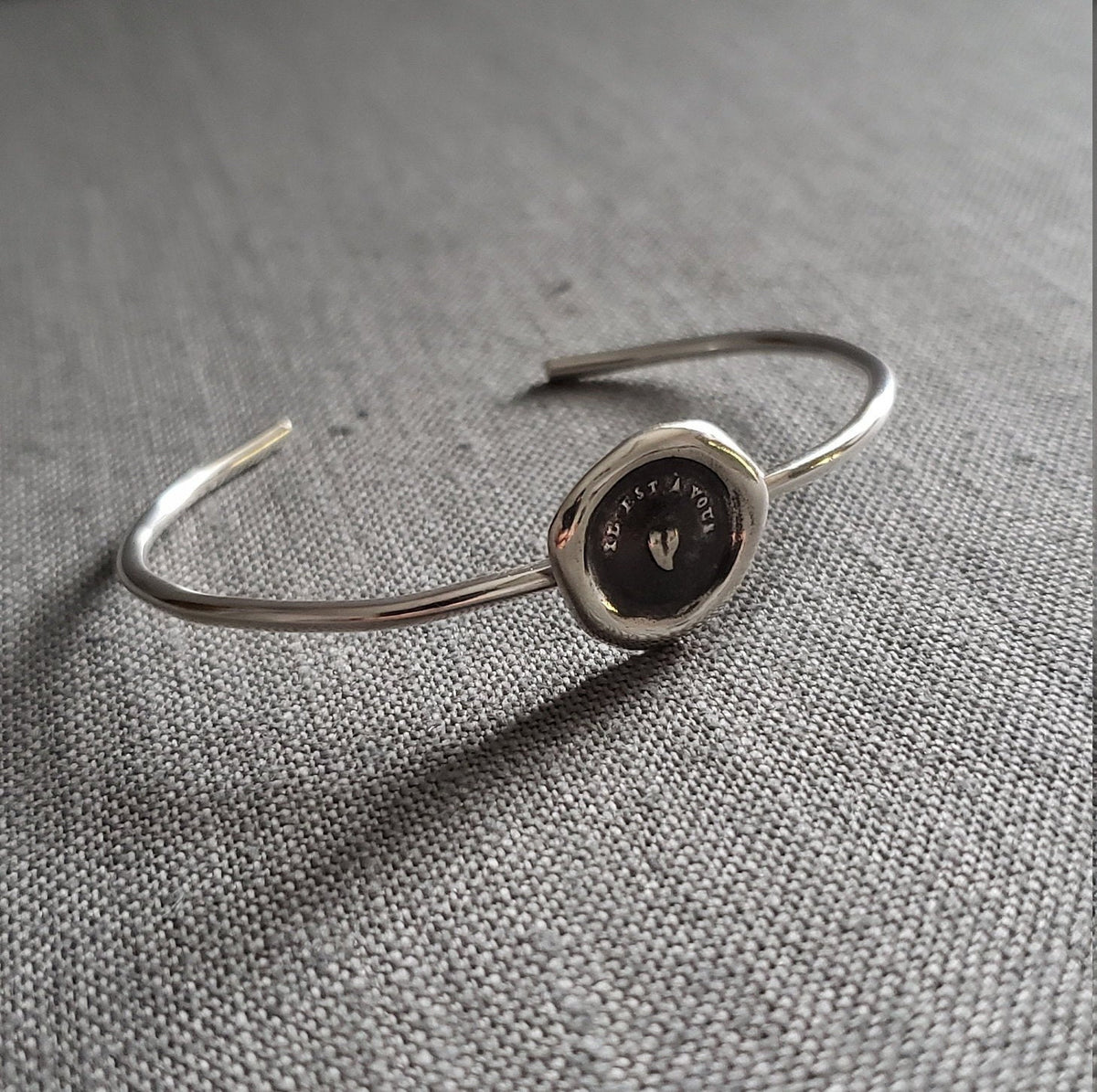 My heart is yours cuff  bracelet