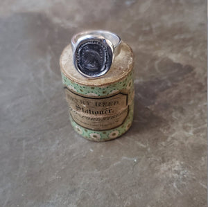 Rainbow Wax Seal Ring - Remember the promise