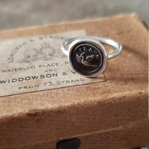 Peace Dove - Skinny Whimsy Ring