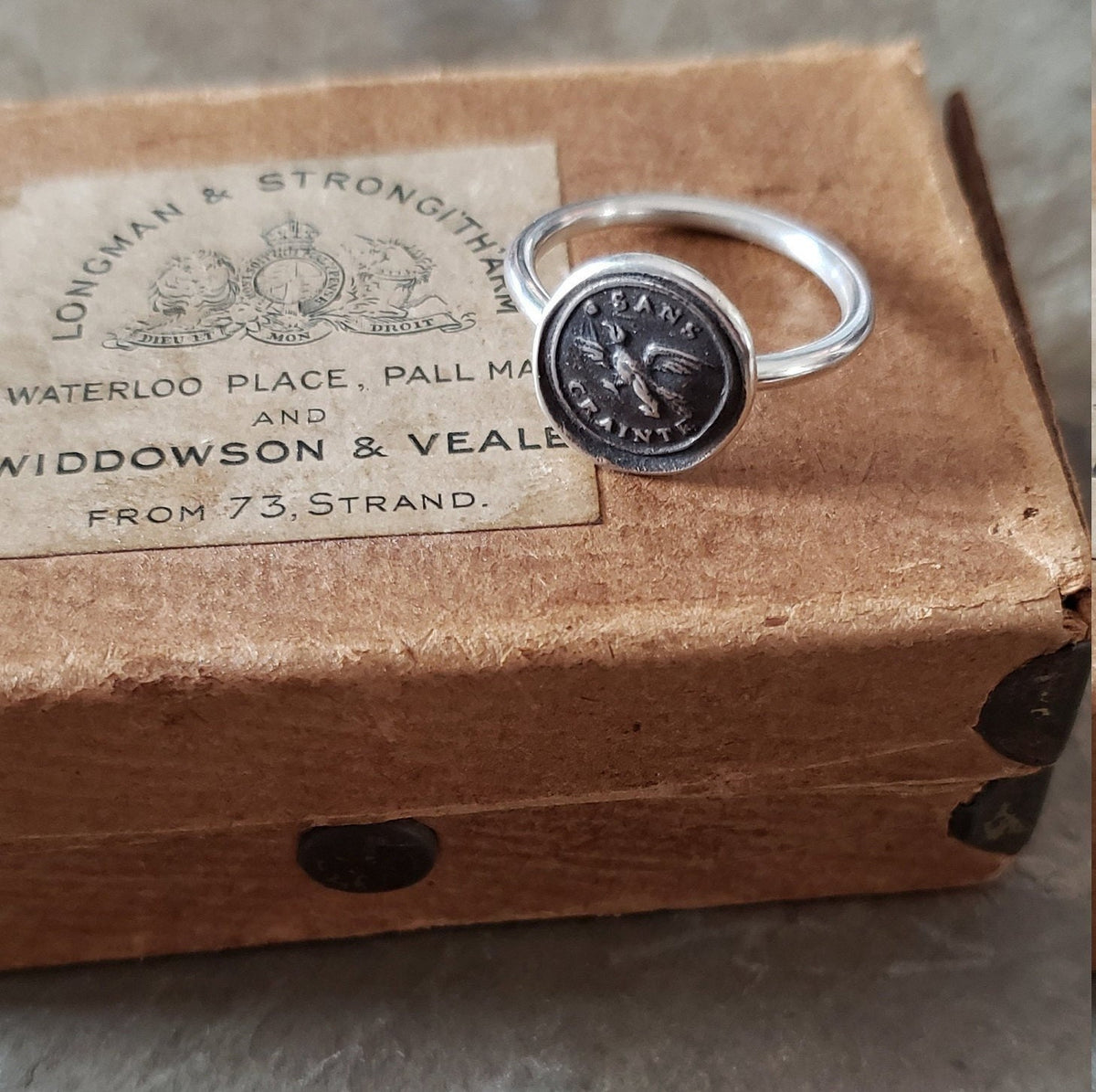 Eagle - Skinny Whimsy Ring