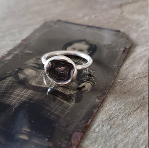 Psyche Butterfly - Skinny Whimsy Ring