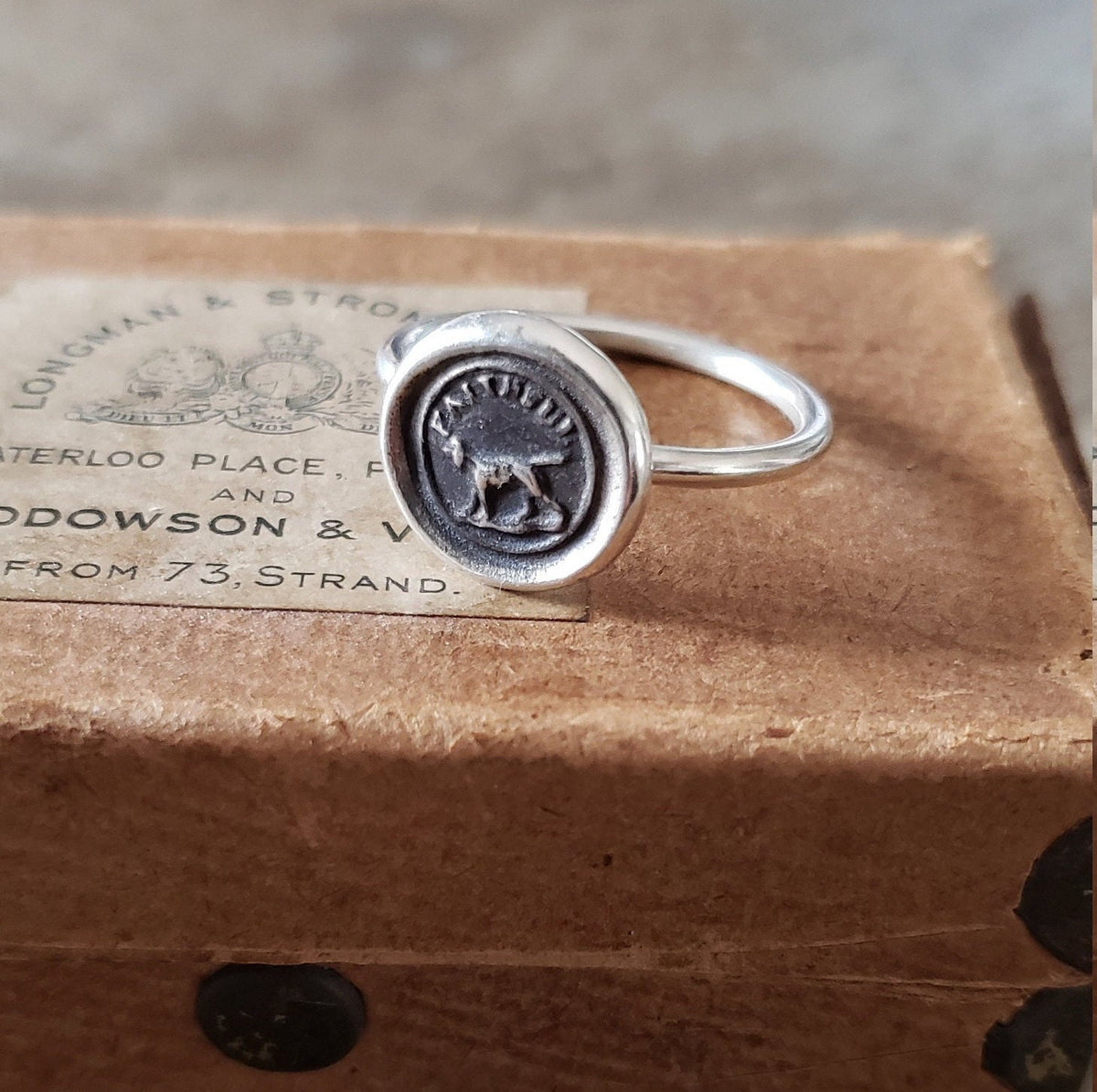 Faithful - Skinny Whimsy Ring